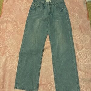 Love soho shiny Classic Blue women’s Denim Jeans size 7